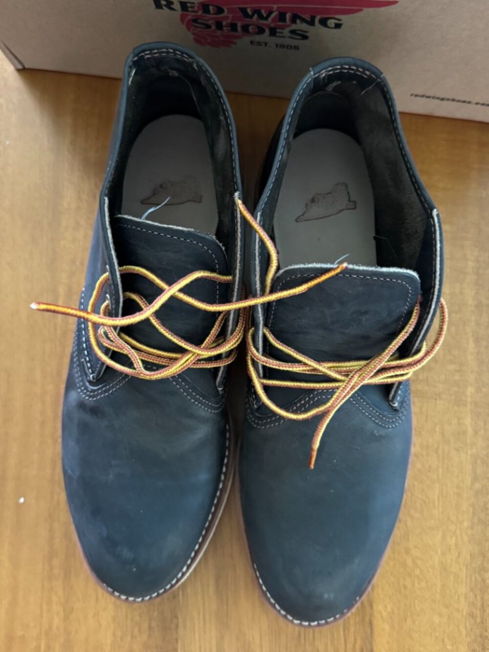 Red Wing 3150 Work Chukka Charcoal Rough & Tough - Picture 5 of 7